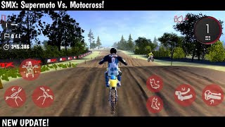 NEW UPDATE! - SMX: SUPERMOTO VS. MOTOCROSS! - GAME MOTOCROSS ANDROID! screenshot 1