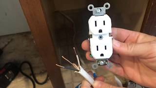Converting A Hardwired Dishwasher to A Plug In Dishwasher using an Outlet