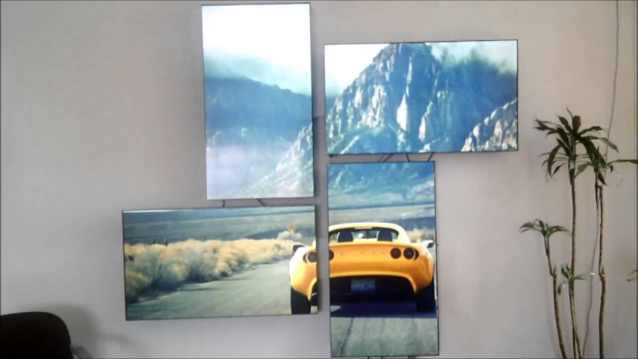 Videowall irregular kender YouTube