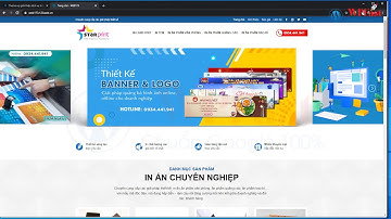 Theme wp giới thiệu dịch vụ in ấn, in tờ rơi, in card visit | WPFast.vn