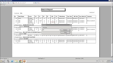 Advanced Batch Tracking with Manufacturing