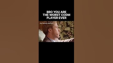 You are the Worst CODM Player!