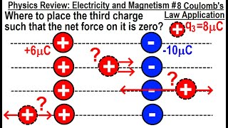 Physics Review: E&M #8 Coulomb's Law Application