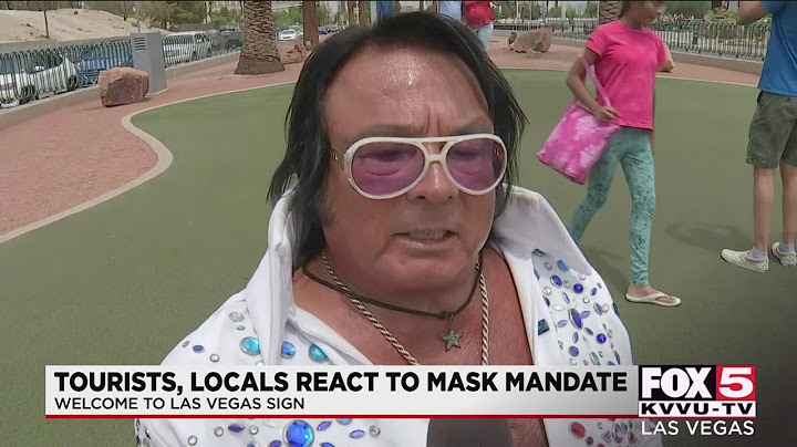 Las Vegas tourists, locals react to return of mask mandate