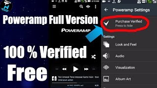 Poweramp Full Version Unlocker install without root in hindi ✔ screenshot 2