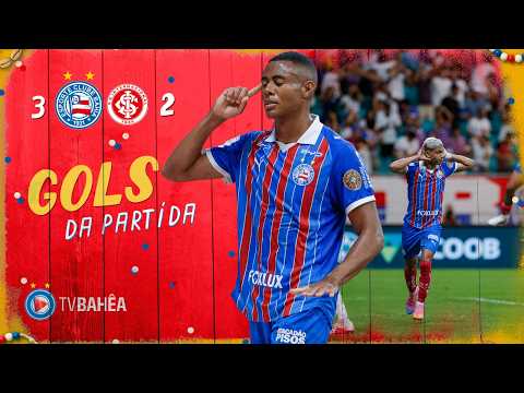 BAHIA 3 x 2 INTERNACIONAL - GOLS - BRASILEIRÃO (30/08/26)