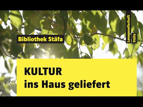 Kultur ins Haus geliefert Bibliothek Film 1 - Buchpräsentation mit Daniela Binder