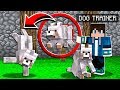 How to TRAIN WOLVES to do TRICKS in Minecraft Tutorial!