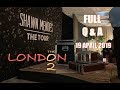 Full Q&A With Shawn (London, O2 Arena, 19.04.2019)