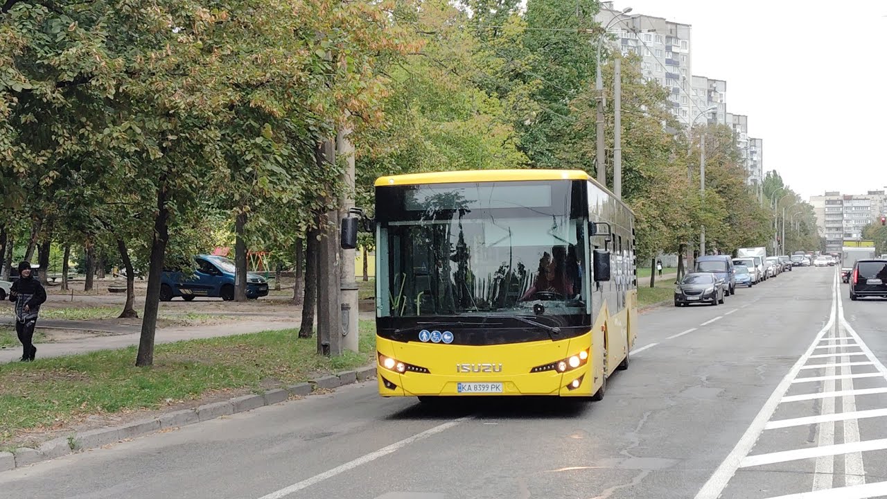 Новий автобус у Києві! Anadolu Isuzu Citiport 12 на маршруті 62, борт номер 8263!