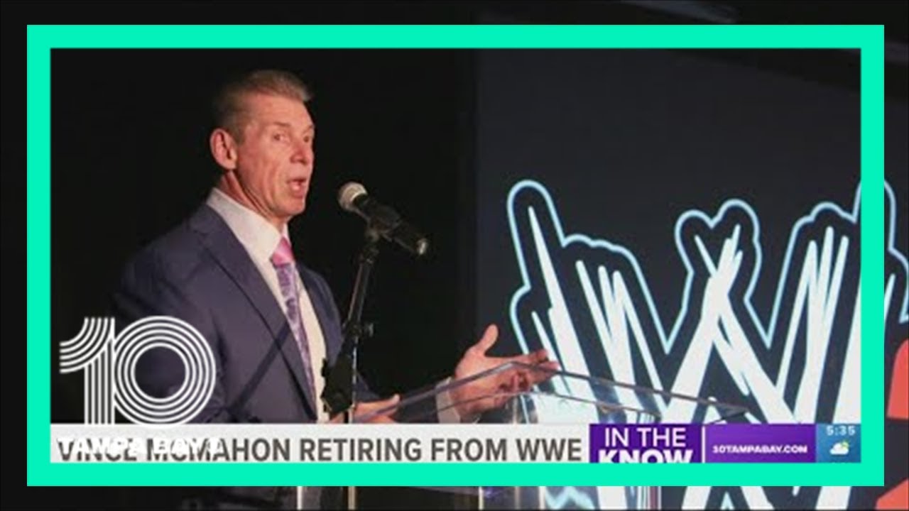 WWE owner Vince McMahon announces his retirement amid a sex ...