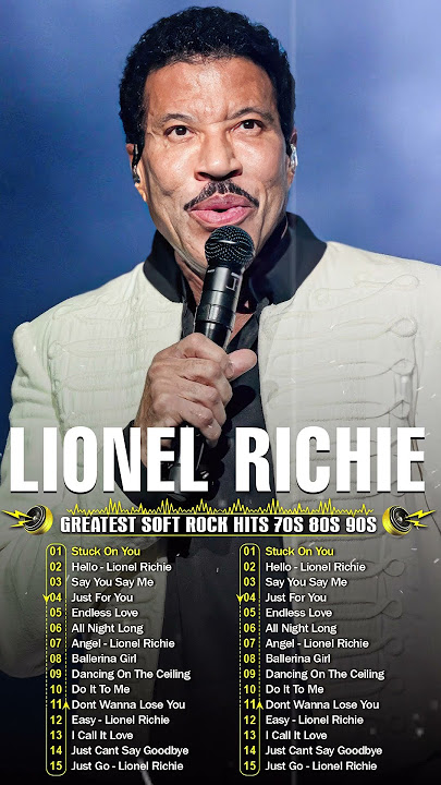 Best Songs Of Lionel Richie 👍 Lionel Richie Full Album 👍 Greatest Hits Of Lionel Richie