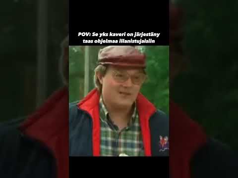 No nyt on ohjelmaa!