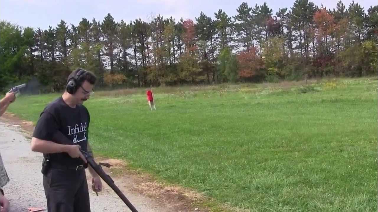 Side by Side Shoot of 1873 Trapdoor Springfield and Martini Henry Mk. II YouTube
