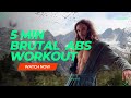 5 MIN BRUTAL AB WORKOUT - no equipment - Dmitry Kanyuk