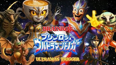 Brainrot Ultraman trigger song #brainrot  #ultramantrigger #openingsong  #ultraman #anomali #anomaly