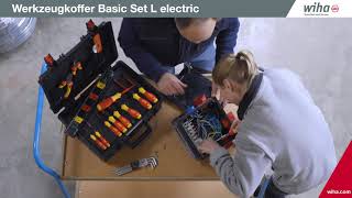 Wiha Werkzeugkoffer Basic Set L electric - YouTube