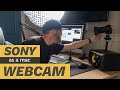 Use your Sony Camera as a Webcam on a Mac!  Imaging Edge Webcam