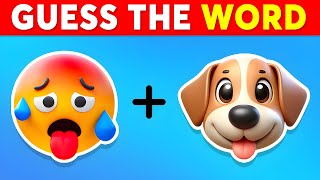 Guess the WORD by Emojis? 🤔 Emoji Quiz | Mouse Quiz