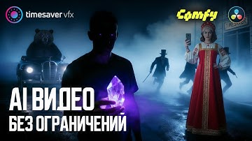 0200 Создание и монтаж любых AI видео в ComfyUI и Davinci Resolve