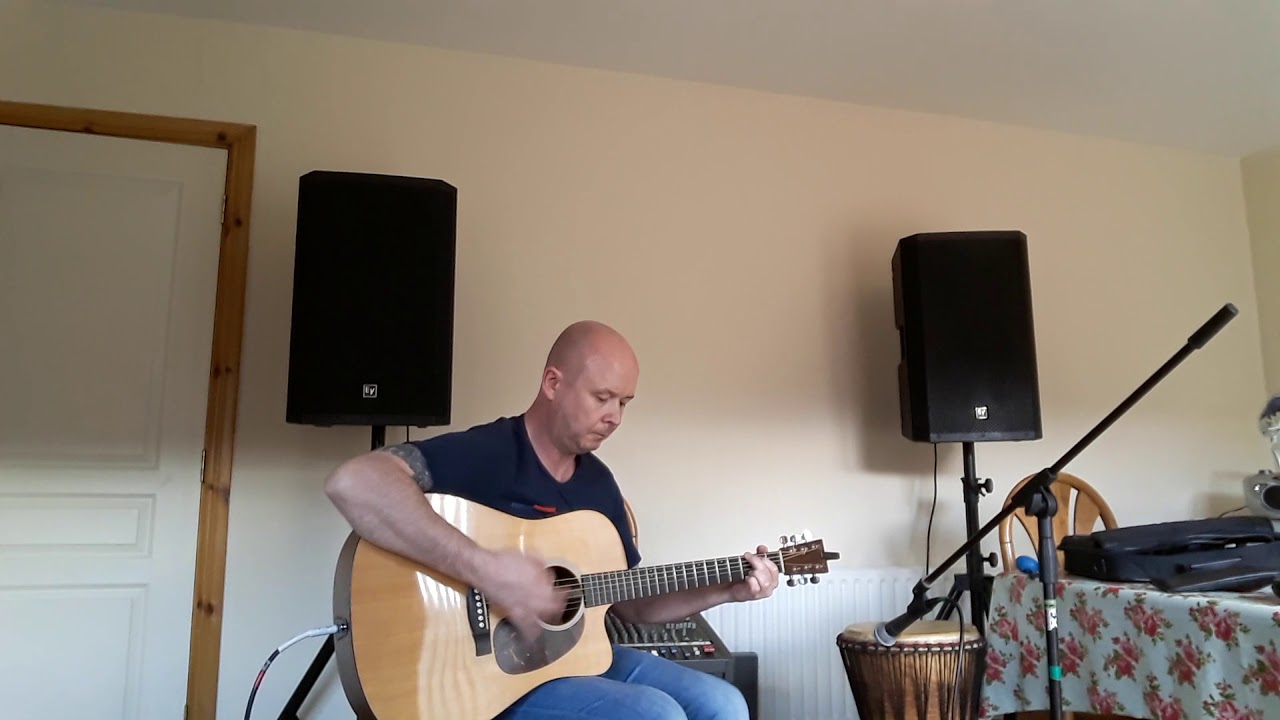 One in a million solo jam with loop pedal GNR Acoustic Ken YouTube