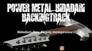 POWER METAL BIDADARI BACKINGTRACK #backingtrack #musikindonesia