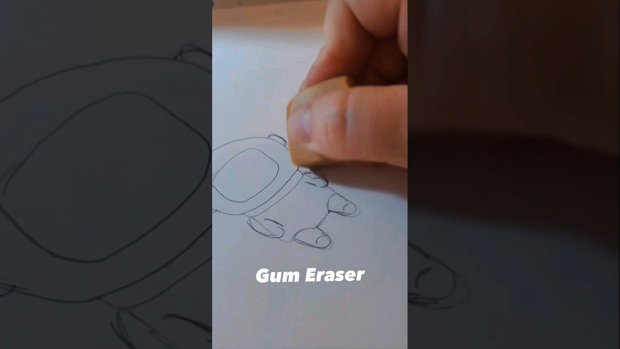 The Top 3 Erasers for Drawing - Drawing Supplies for Beginners 