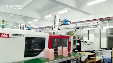 SWITEK Robot 4 Cavities Snack Box Lids Picking and Stacking