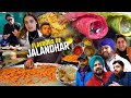 Punjabi food in jalandhar  jalandhar street food veg  kadha katlamma  jawali pakode jalandhar