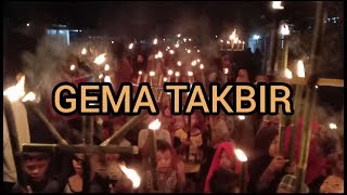 Malam Takbiran Idul Fitri 2019 di Dusun Kalbir, Desa Emang Lestasi, Kecamatan Lunyuk, Sumbawa, NTB