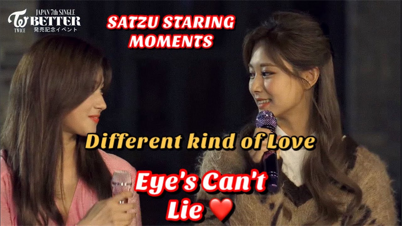 SaTzu 사쯔 SANA X TZUYU - SATZU STARES (Different kind of love) SATZU IS REAL ❤️ - Happy SaTzu Day