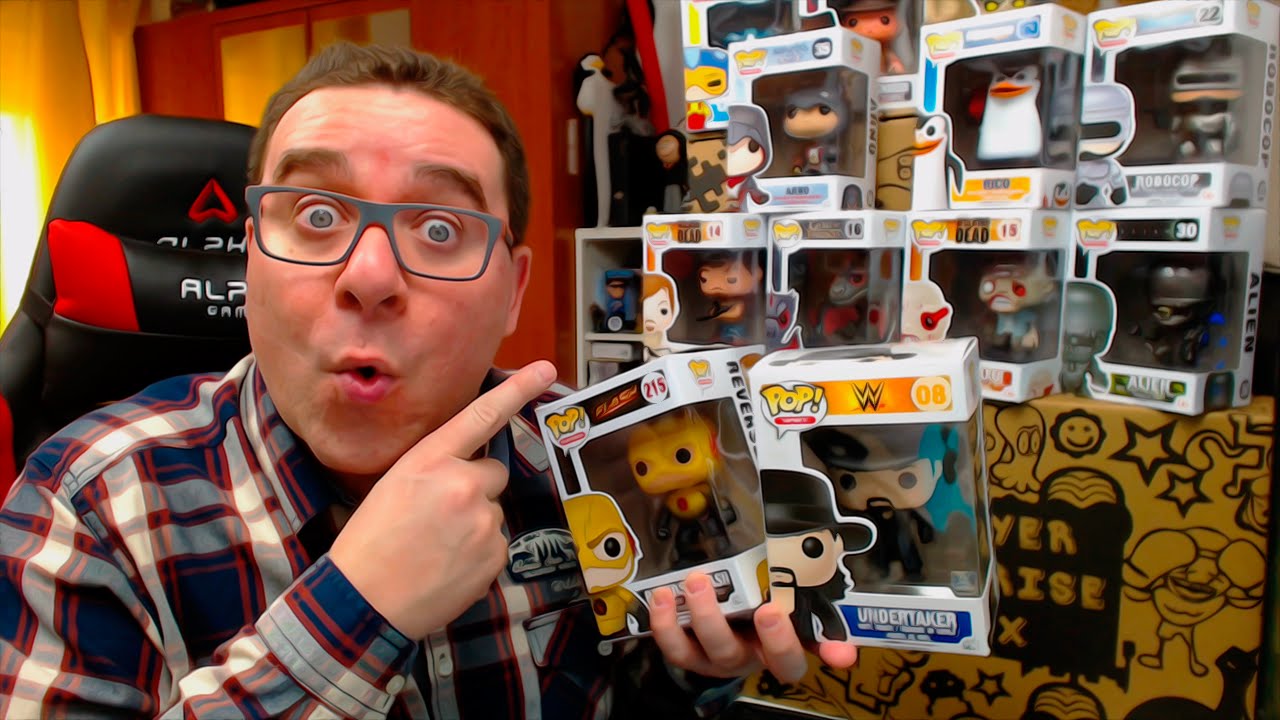 POP FIGURES DE JANEIRO UNBOXING LIKE A PLAYER YouTube