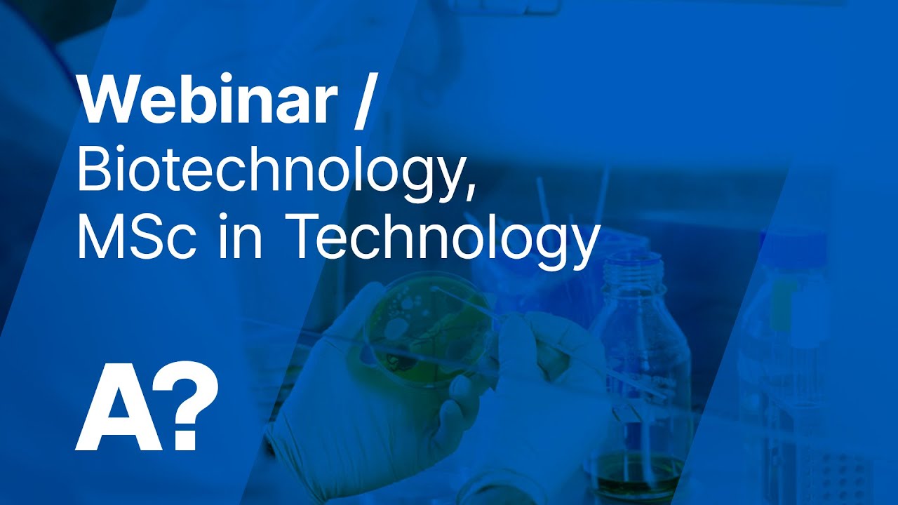 Webinar Biotechnology YouTube Webinar biotechnology youtube
