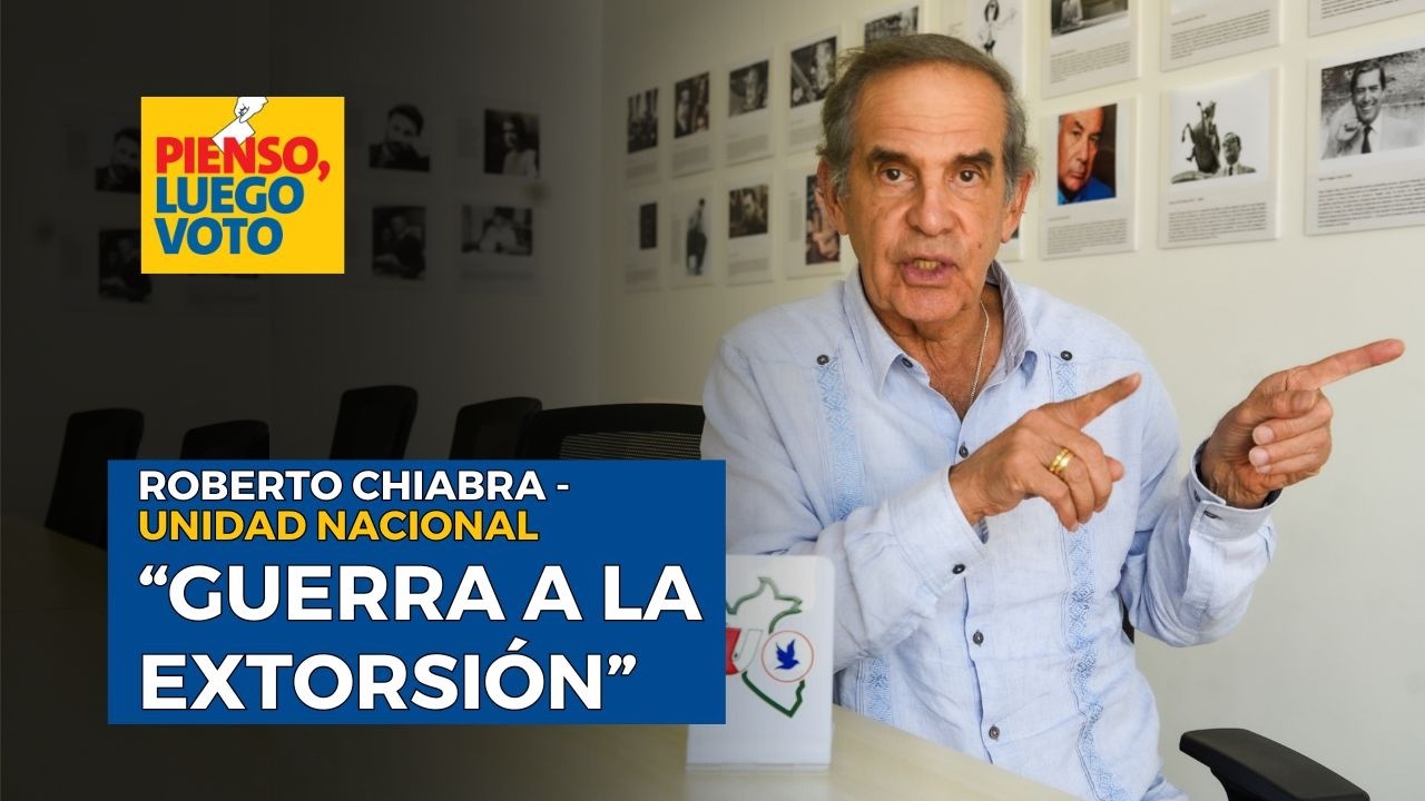 Roberto Chiabra propone cerrar fronteras y control territorial para frenar el crimen
