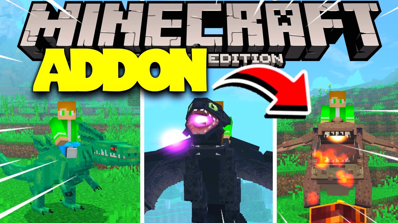 NOVO ADDON/MOD INCRÍVEL DE COMO TREINAR SEU DRAGÃO PARA MINECRAFT PE 1.21! (MINECRAFT BEDROCK)