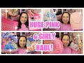 HUGE PINK AND GIRLY HAUL! ROSS, JUICY COUTURE, PRINCESS BACKPACKS AND MORE! BOUGIE ON A BUDGET!