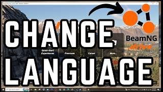 How to Change Language in BeamNG Drive Tutorial
