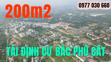 Bán nhanh 200m2 đất tái định cư Bắc Phú Cát - Bán đất Hòa Lạc| 0977030660