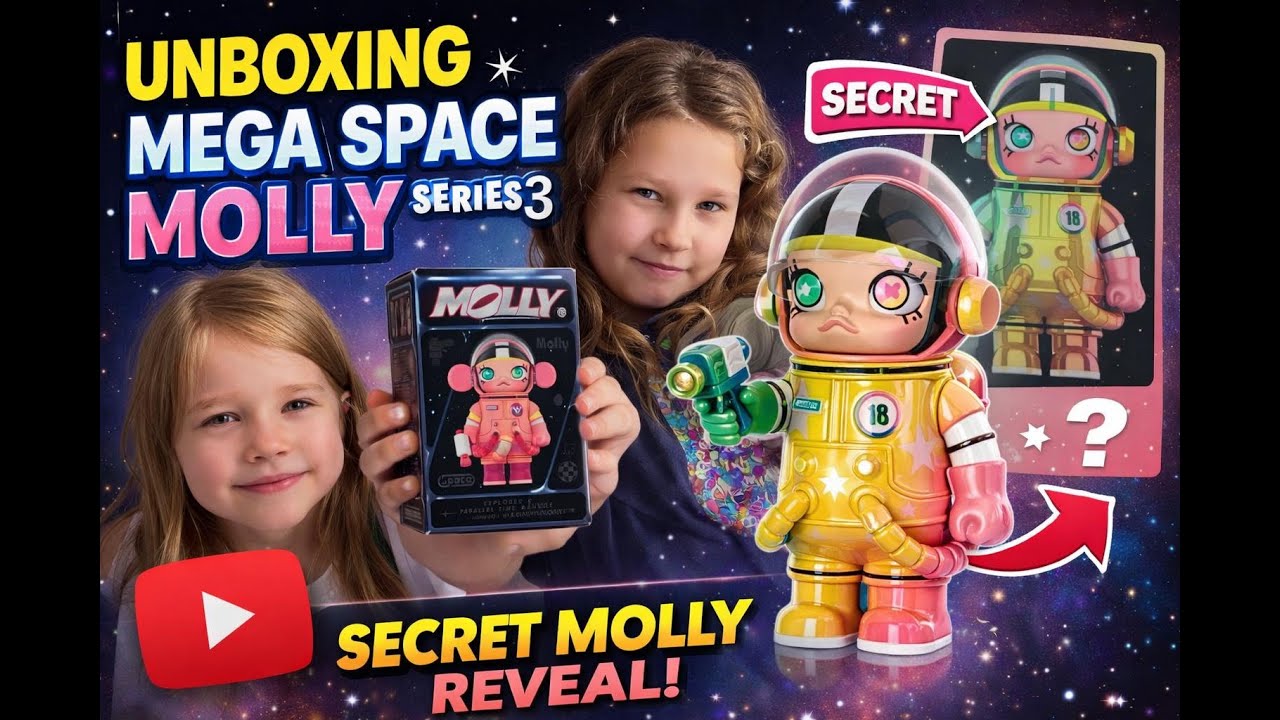 SECRET STARRY Revealed! ⭐ MEGA SPACE MOLLY Series 03 Unboxing