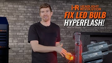 How to solve turn signal hyperflash by installing LED resistors | Headlight Revolution