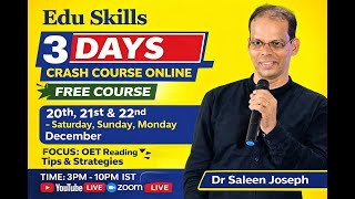 Edu Skills OET Reading Tips, Tricks - Crash Course - Dr Saleen –Real Exam Strategies! screenshot 5
