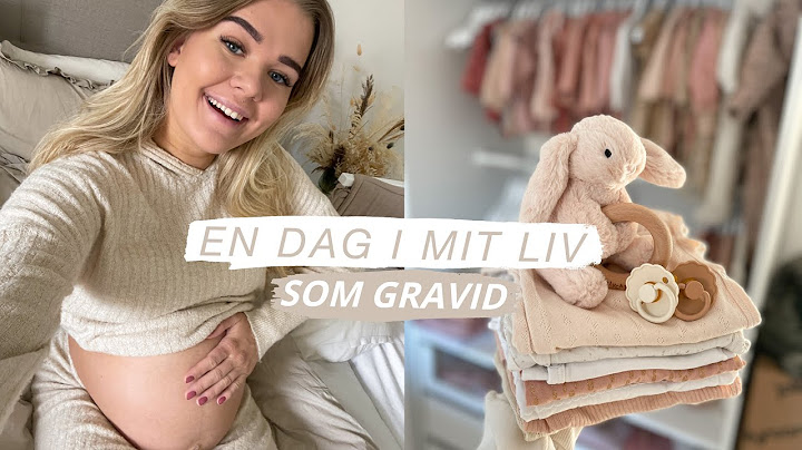 GØR KLAR TIL BABY, UNBOXING AF BABYTING OG AMMEKURSUS