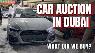 Car Auction in Dubai | Itni Sasti Gaariyan🤔 |What did we buy today?