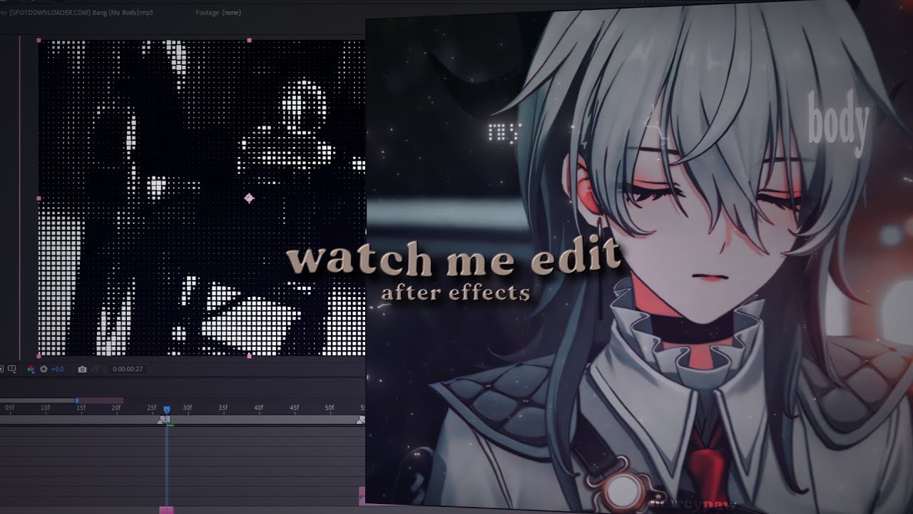 watch me edit | after effects - YouTube