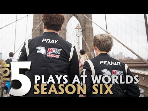 lol dolls Top 5 Plays Season 6 Worlds | Lol esports