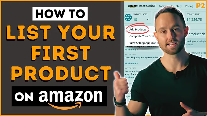 How to List Your First Product on Amazon 2022 - Cr...