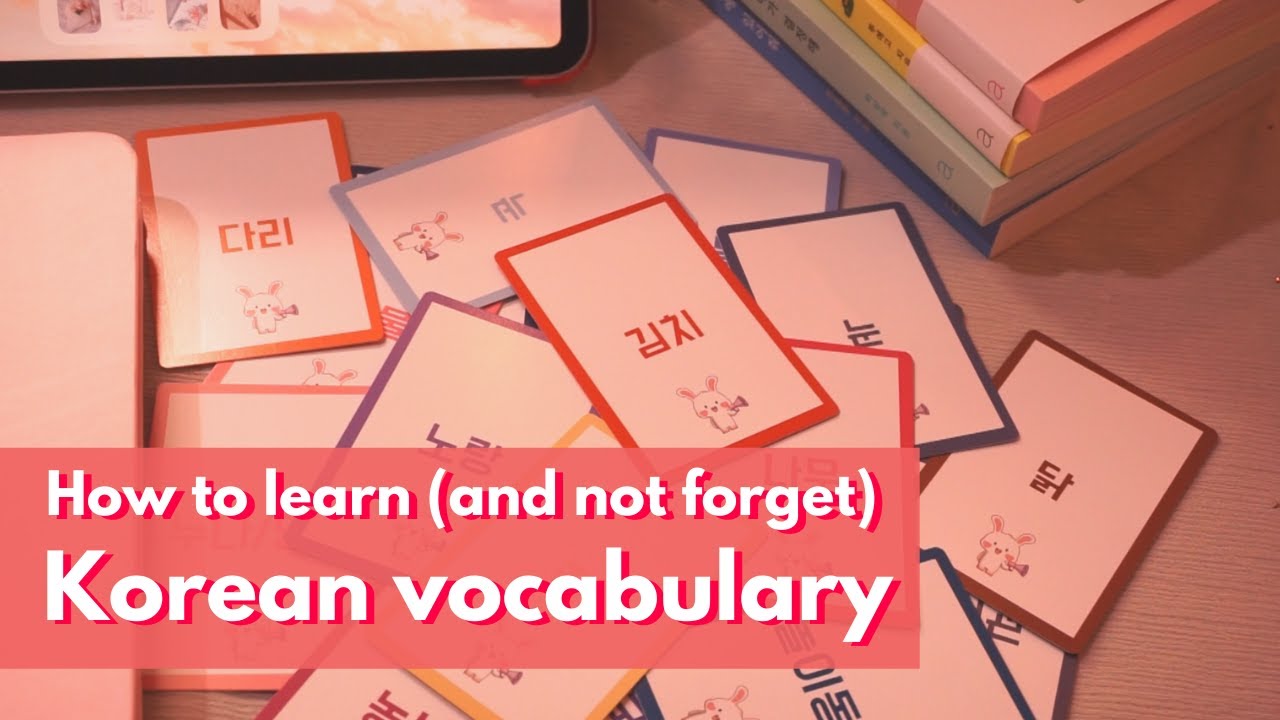 Советы по самостоятельному изучению и запоминанию корейской лексики