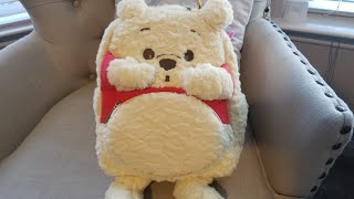 Unboxing of the Our Universe Disney Winnie the Pooh Figural Mini Backpack Boxlunch exclusive