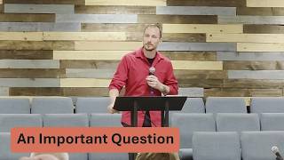 An Important Question (Acts 9:1-9)