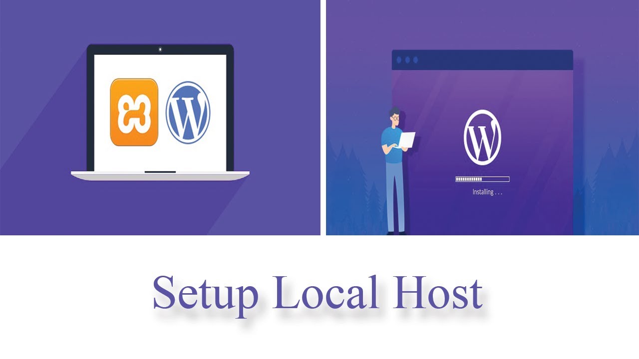 local host setup । it speech । wordpress । create web server xamp - YouTube